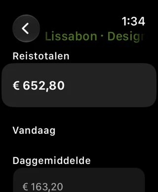 Reisbonnetjes — Apple Watch